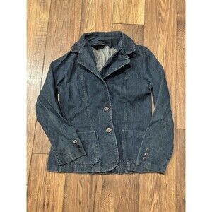 Vintage 70’s Kemington Express Made In USA Denim Jacket Button Coat Women Sz M